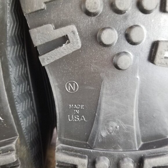 ✅LaCrosse Heavy Winter Waterproof Rubber Snow Boots 15" Tall Nylon Mens 12N USA - Picture 2 of 12